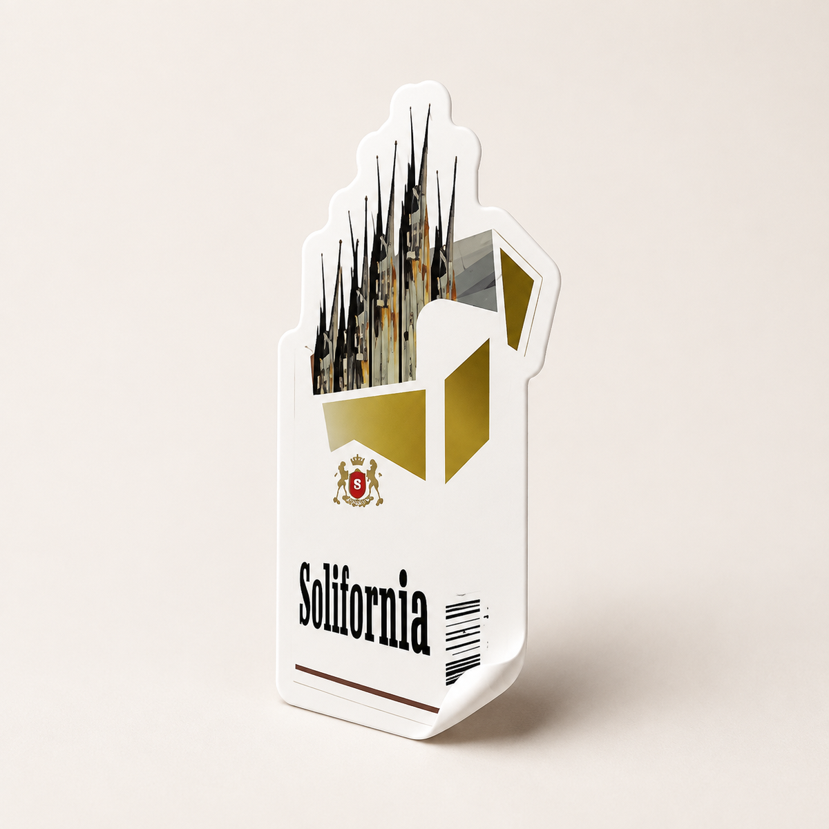 Solifornia Cigs Decal